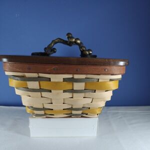 Longaberger 2011 Golden‎ Fields Small Flare Basket Set